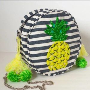 Adorable Pineapple Crossbody Bag